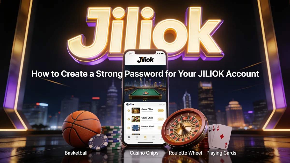 jiliok in the Philippines — How to Create a Strong Password for Your JILIOK Account